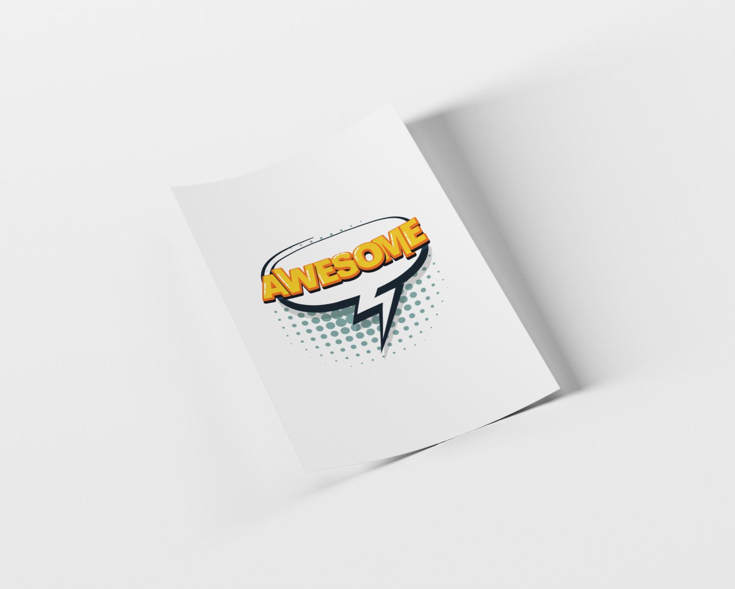 Comic Speech Bubble Classic Design DTF Transfers