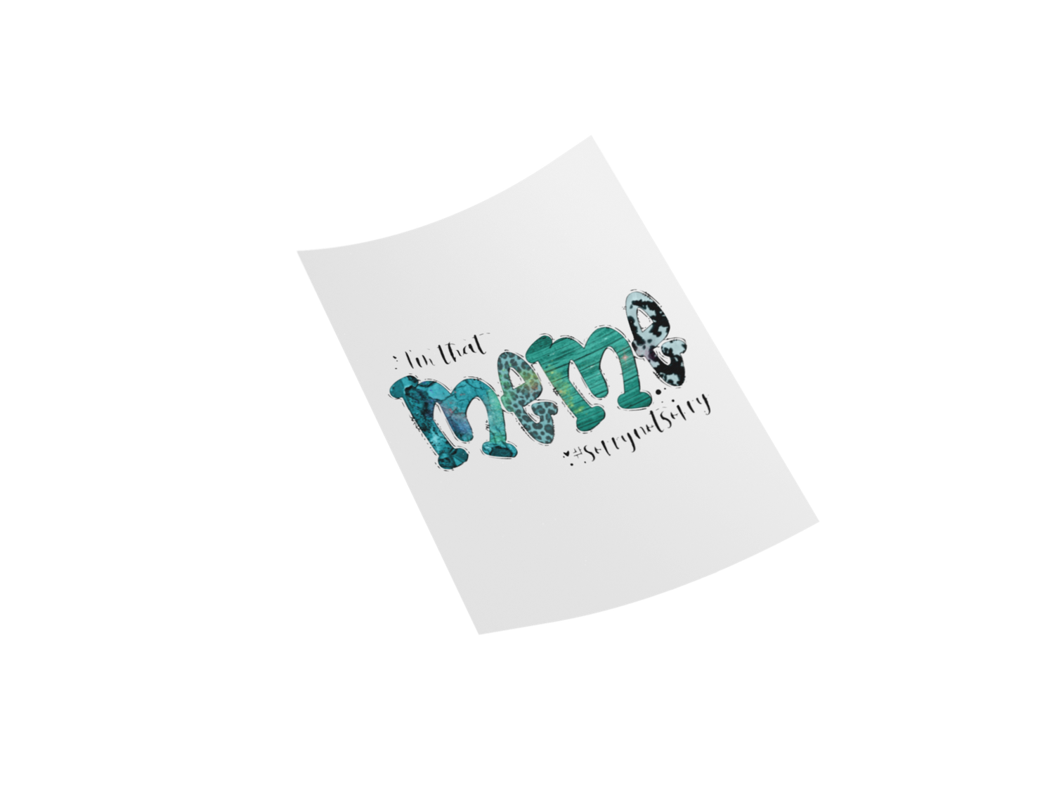 I'm That MEME Funny DTF Transfer Iron on Decal