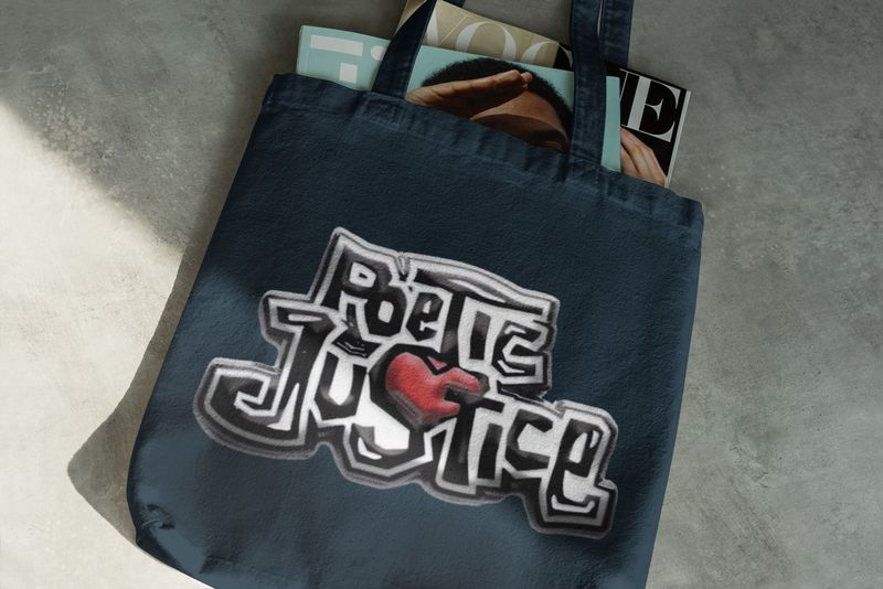 Poetic Justice Retro Style DTF Transfer Iron on Decal