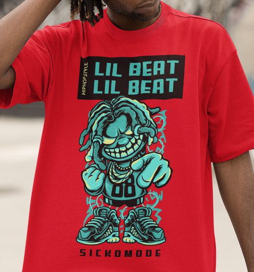 Lil Beat Hip Hop Style DTF Transfer Iron on Decal