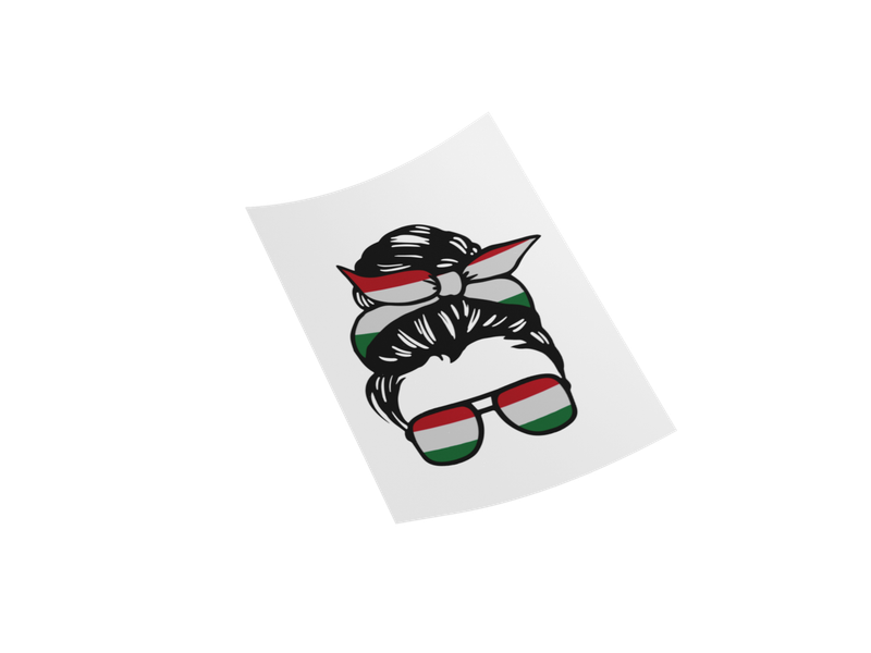 Hungarian Homegirl DTF Transfer Iron on Decal