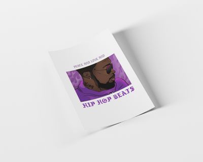 Peace and Love 10" Custom DTF Transfer