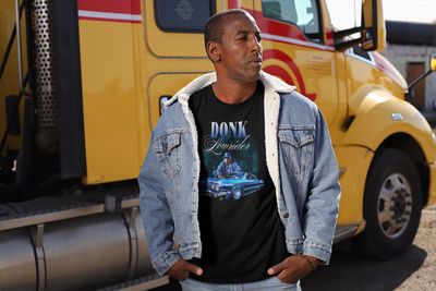 Donk Lowrider DTF Heat Transfer Design, T-Shirt Design