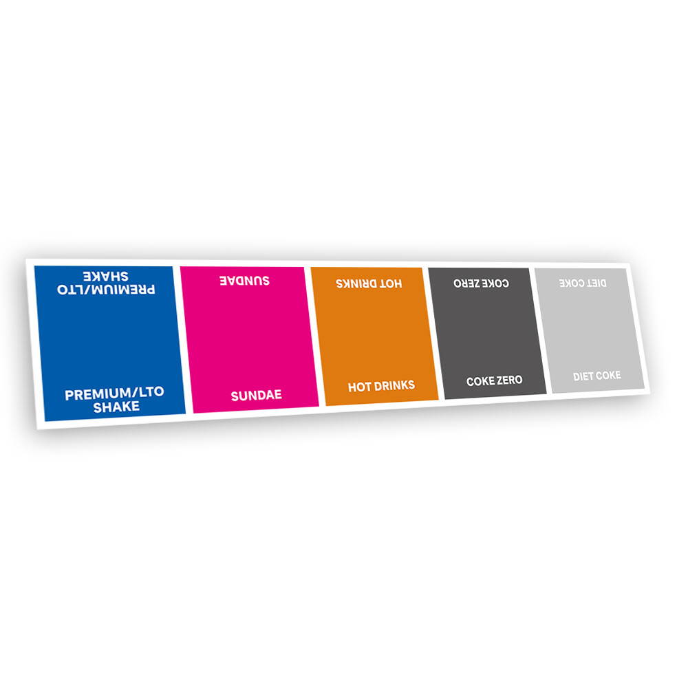 Drinks Trolley Sticker Small