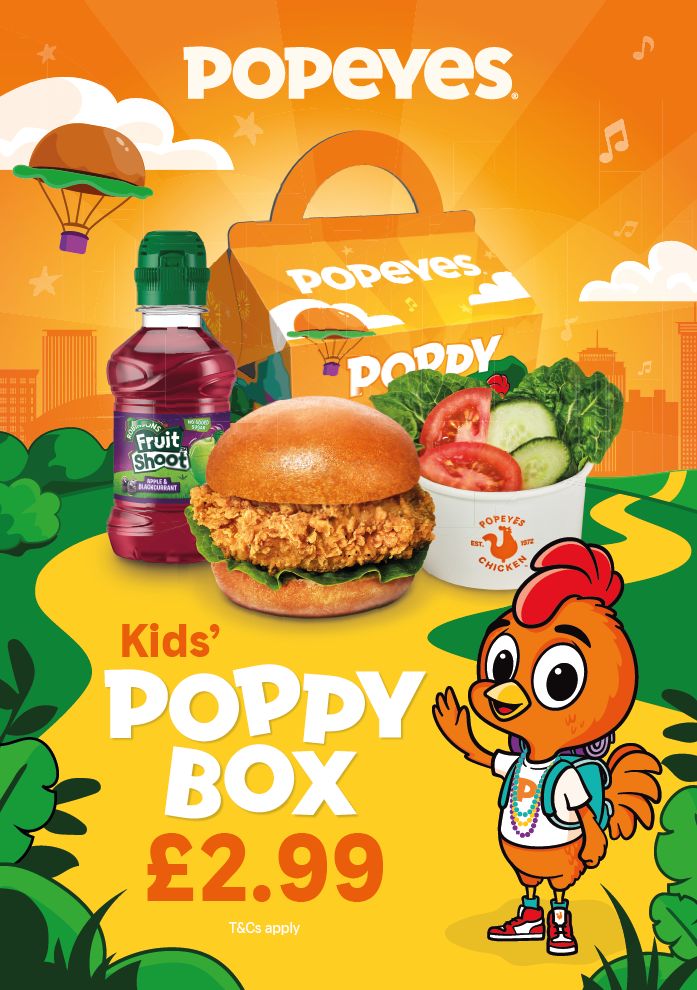Poppy Box £2-99 A-Board Poster A0