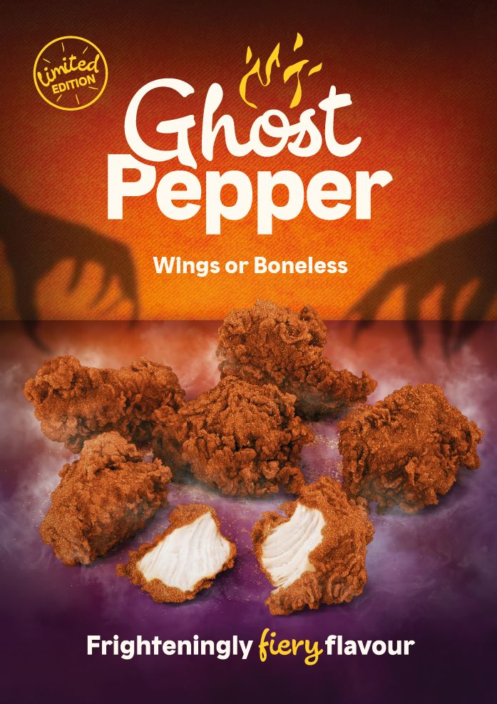 Ghost Pepper A-Board Poster A0