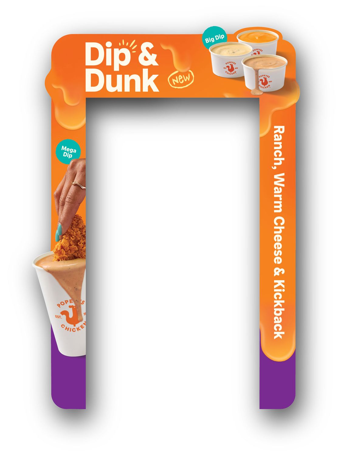 Dip &amp; Dunk Kiosk Surround