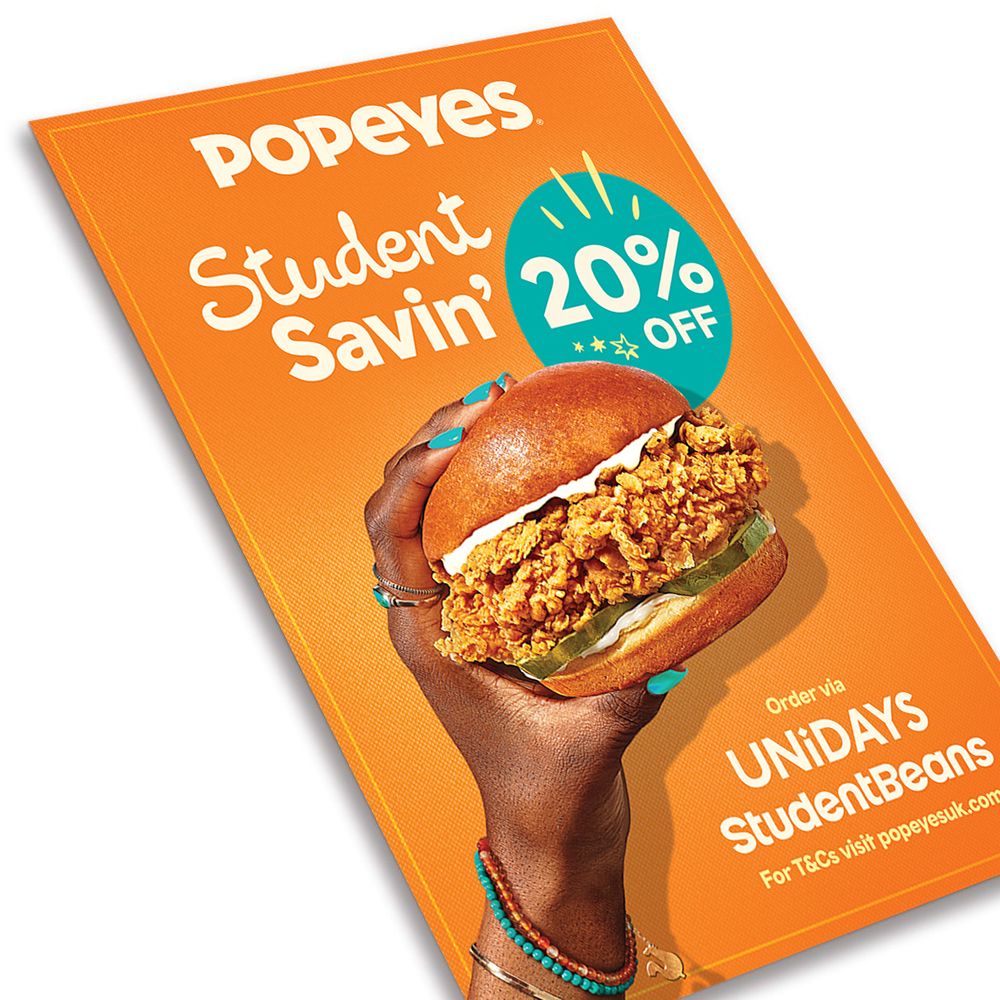 Student Savin A-Board Poster A0