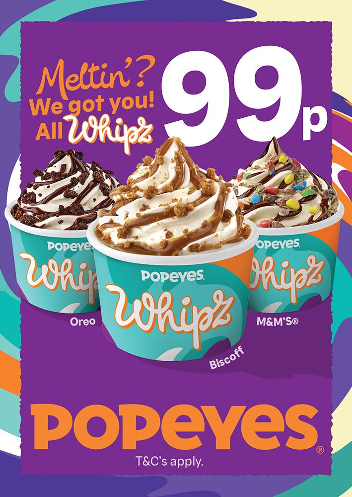 99p Whipz A-Board Poster A0