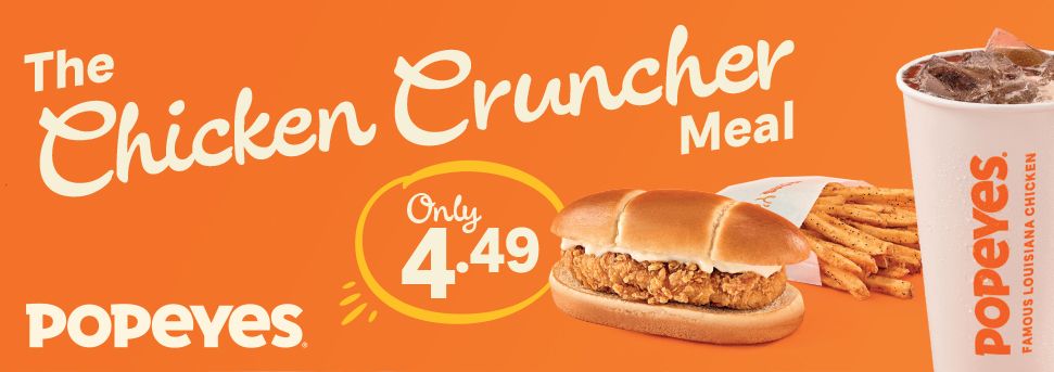 Chicken Cruncher Meal Banner