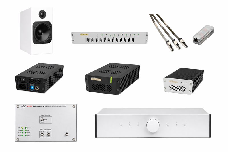 Bundle #6:  "Digital Dream" Mola Mola Kula, Weiss DAC, SOtM Components, Totem Element Fire V2 Speakers + Stands