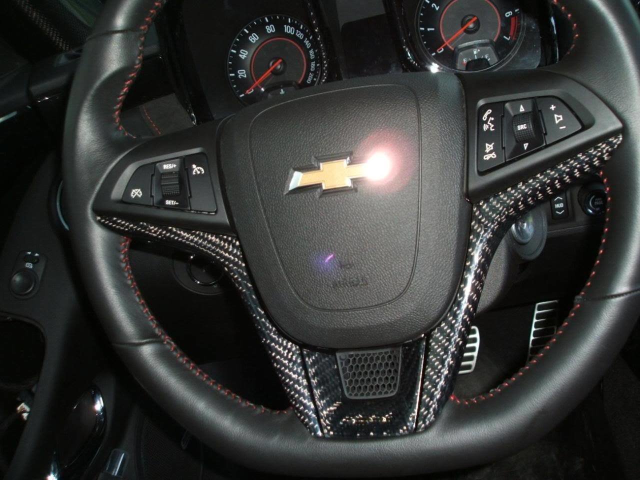 5th Gen Camaro Carbon Fiber Steering 