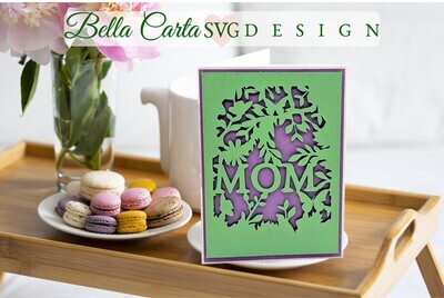 Create a beautiful 3D SVG pop-up card with a garden full of flowers and butterflies that says Happy Mother's Day. Instantly download this digital SVG template and use your Cricut, Silhouette or other cutting machine to make a memorable and interactive card. Makes a 5 X 7 card with SEVEN pop-up garden elements. A coordinated envelope template is included with your purchase.
