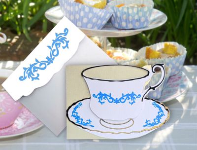 Tea Cup Card