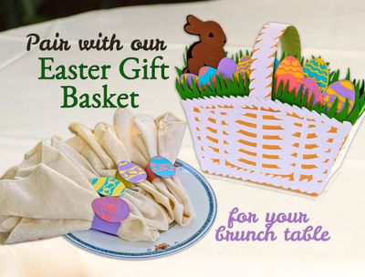Easter Eggs Napkin Rings
