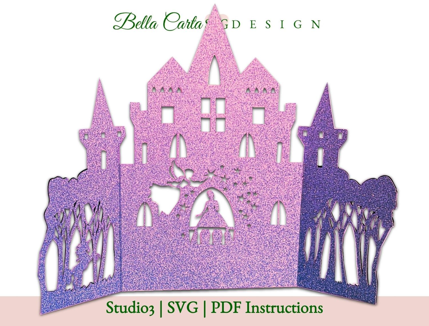 Fairy Godmother and Princess Card