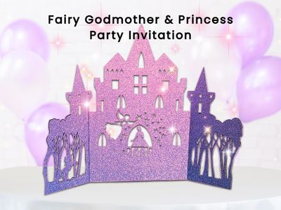 Magical 3D SVG party bundle for princess birthdays, weddings, showers &amp; more. For Cricut, Silhouette &amp; laser cutters