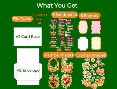 Kindness Card Kit for Autumn