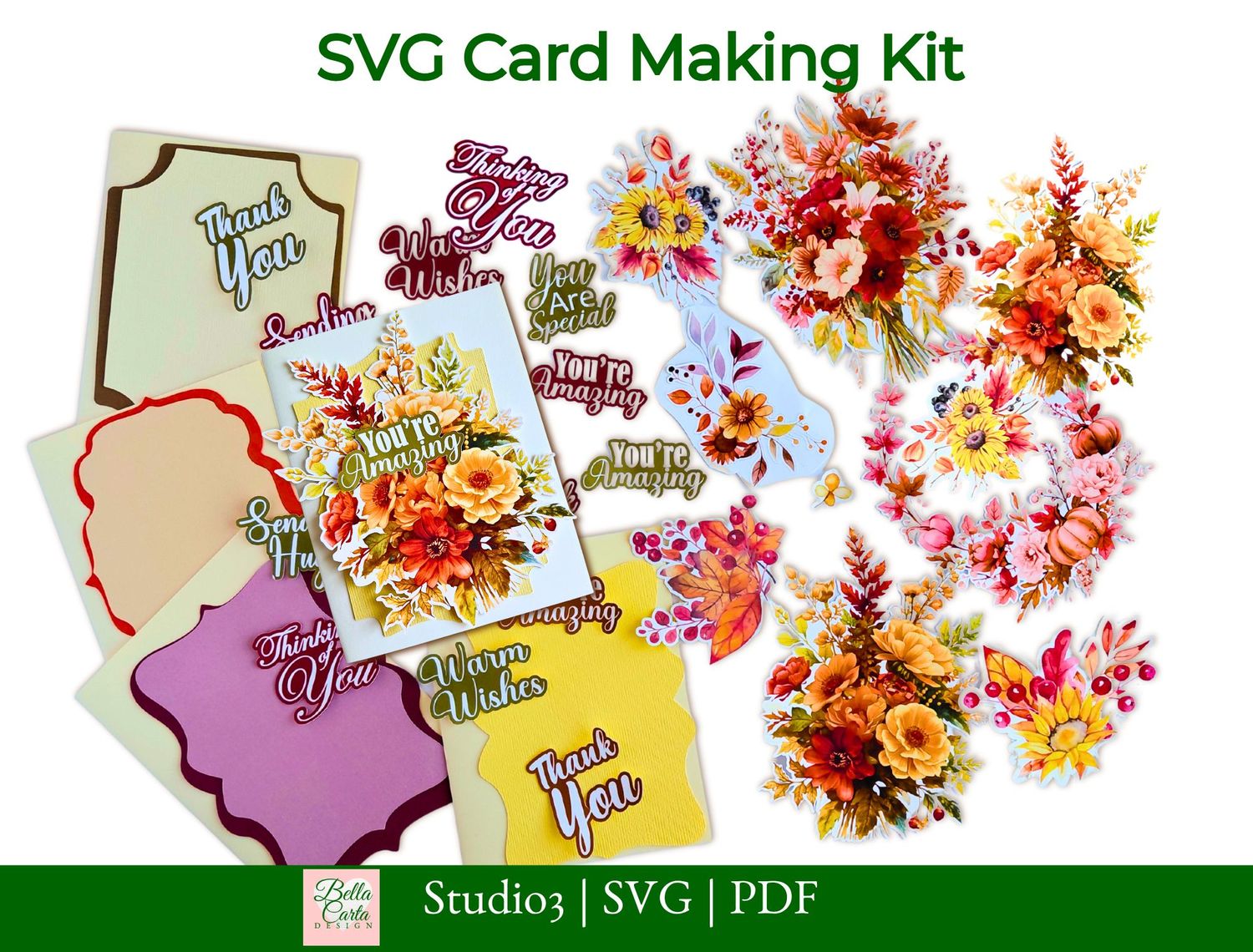 Kindness Card Kit for Autumn
