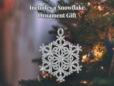 Snowflake Ornament Christmas Card SVG