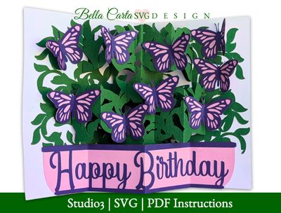 Butterfly Bouquet Pop-Up Card