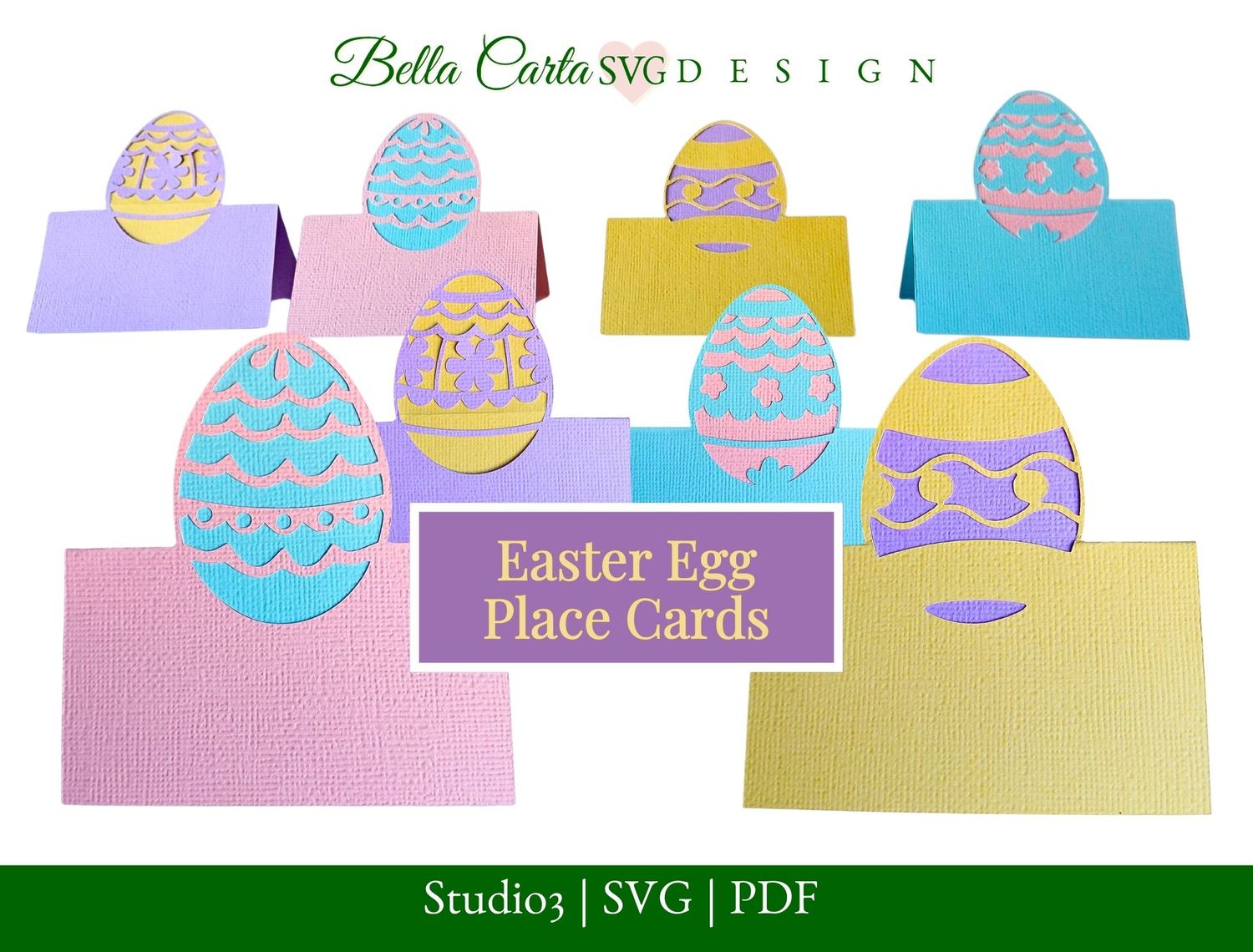 Easter Placecards SVG