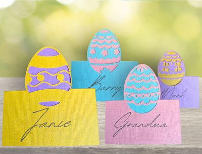 Easter Placecards SVG