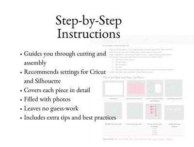 Layered Floral Thank You Card SVG