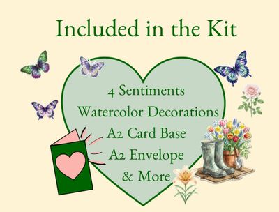 Kindness Spring Yellow Card Kit