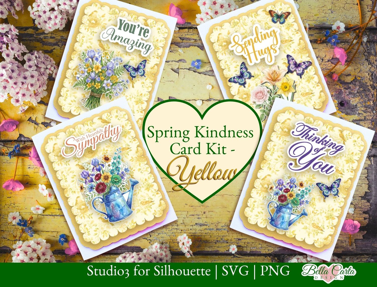 Kindness Spring Yellow Card Kit