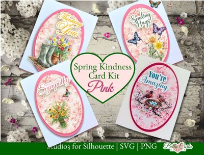 Kindness Spring Pink Card Kit