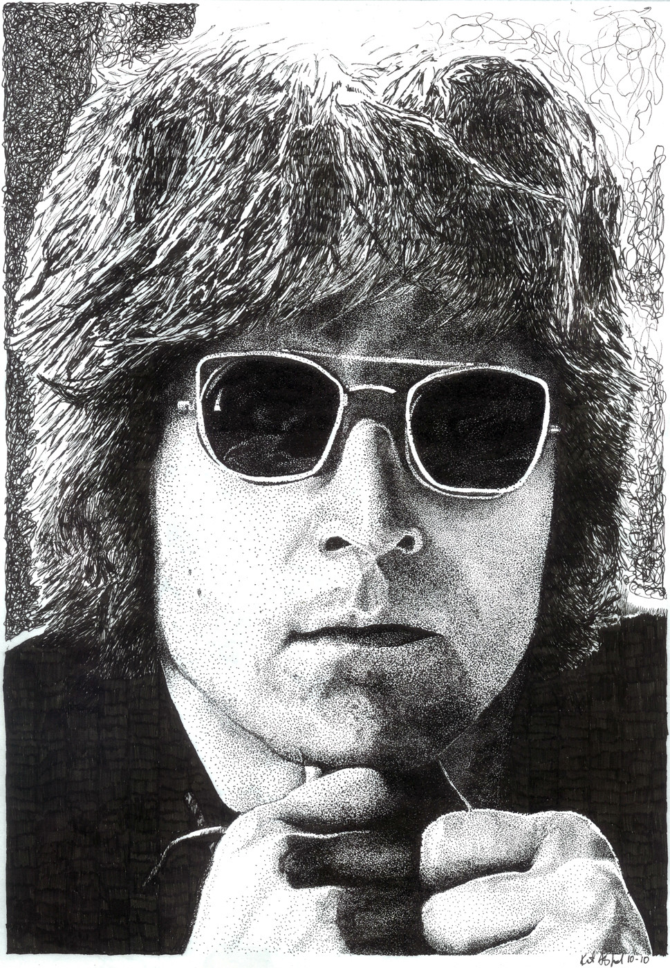 A Moment in Time: John Lennon Print