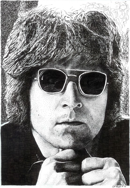 A Moment in Time: John Lennon Print