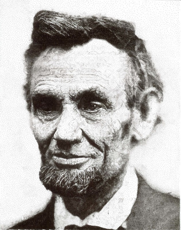 A Moment in Time: Lincoln Print