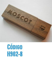 MYP USB Madera Cuadrada