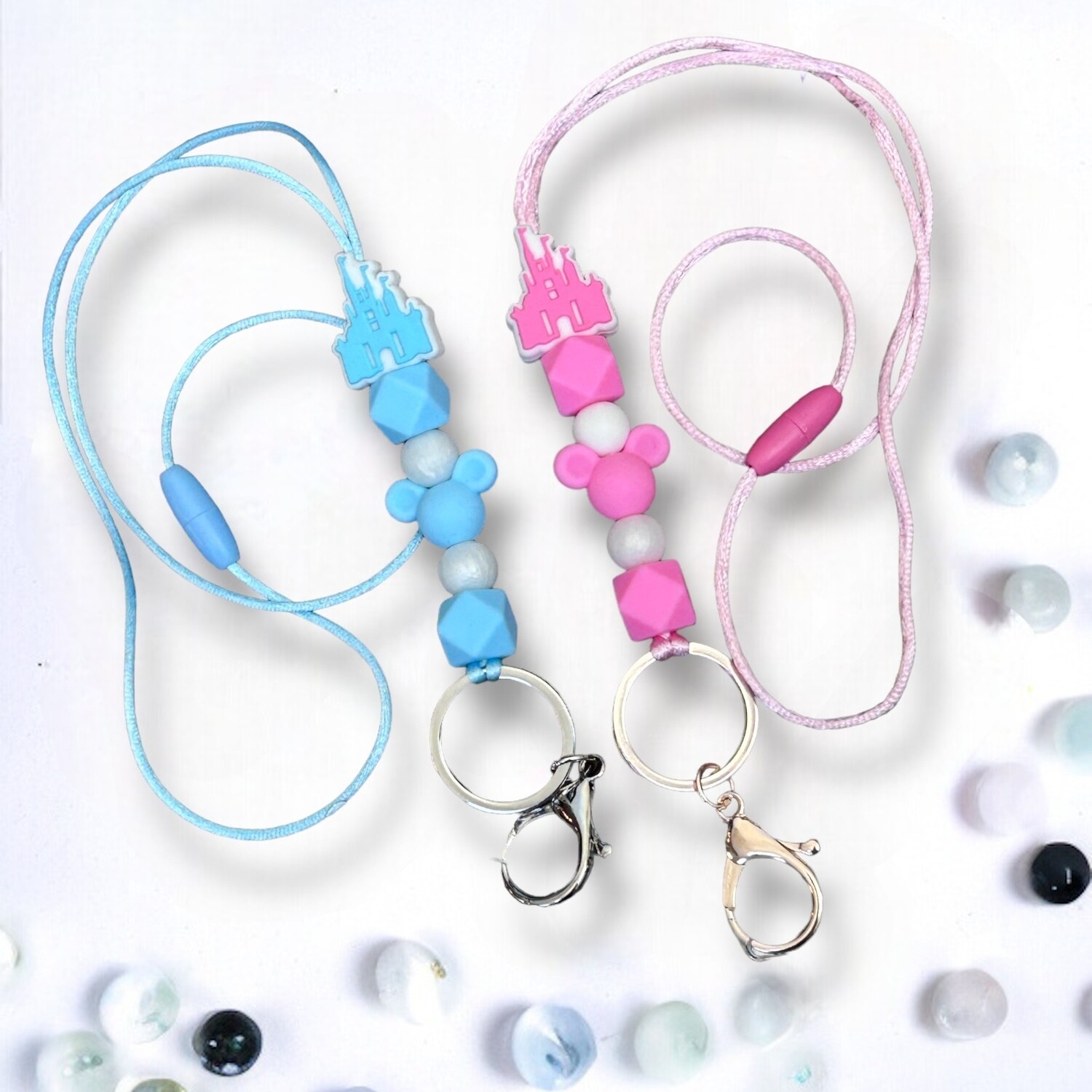 Disney Castle Lanyard