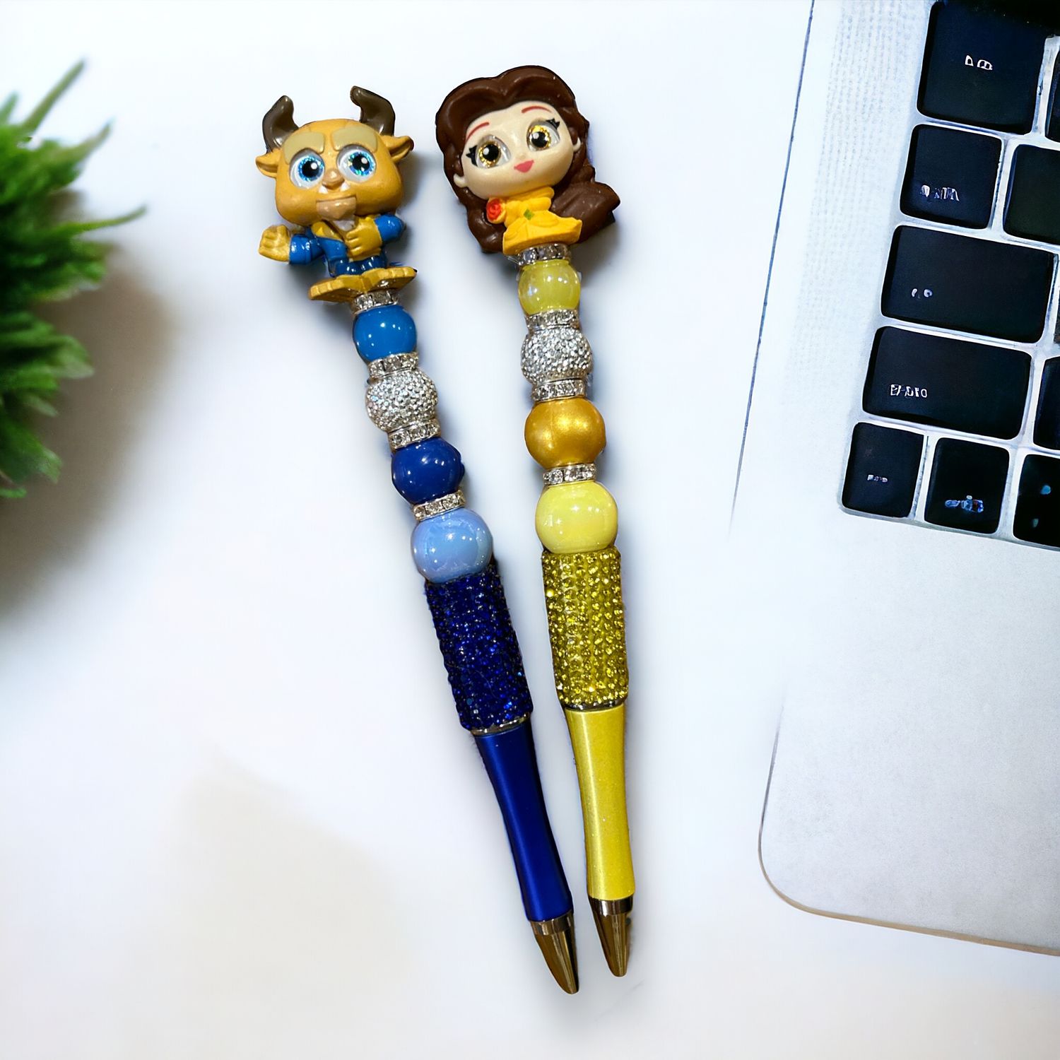 Beauty Beast Character Pens