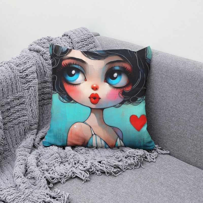 Hermanus Beach girl- Scatter cushion cover