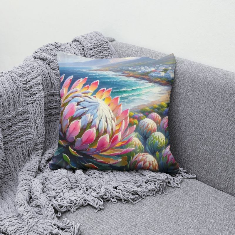 COMING SOON Protea landscape- Scatter cushion cover