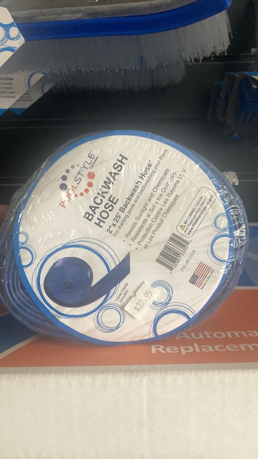 Back Wash Hose 25 ft