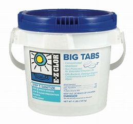 EZ Clor Big Tabs 4 Lbs.