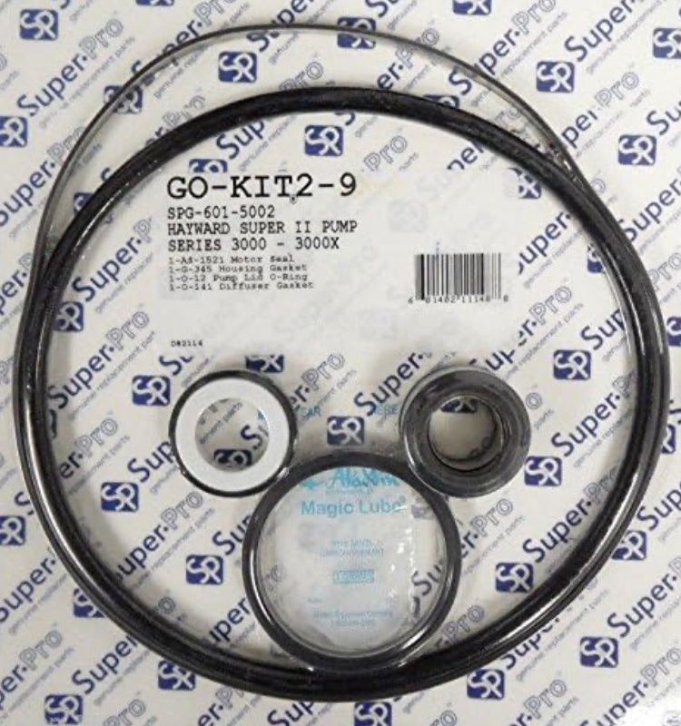 Super-Pro Hayward Super II Pump Seal Kit Go-Kit2-9