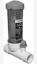 Waterway White In-Line Automatic 12 Tab Chlorinator Feeder