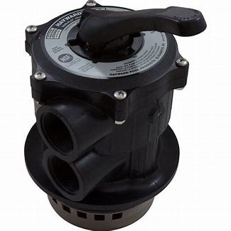 Hayward 2" Black Multiport Valve