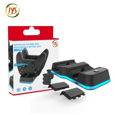 JYS New Xbox Series X Handle Double Seat Rechargeable Battery Set XBOX Accessories