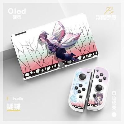 Switch Oled Hard Shell Painted Pattern Split Hard Shell Handle Nintendo Oled PC Hard Shell With Stand