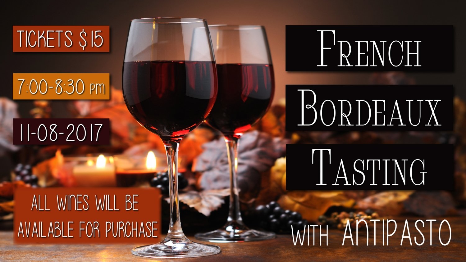 French Bordeaux Wine Tasting