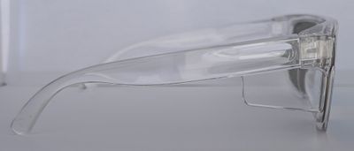 Coming Soon - The Model "Y" Clear Frame with Blue Revo Polarised Lens