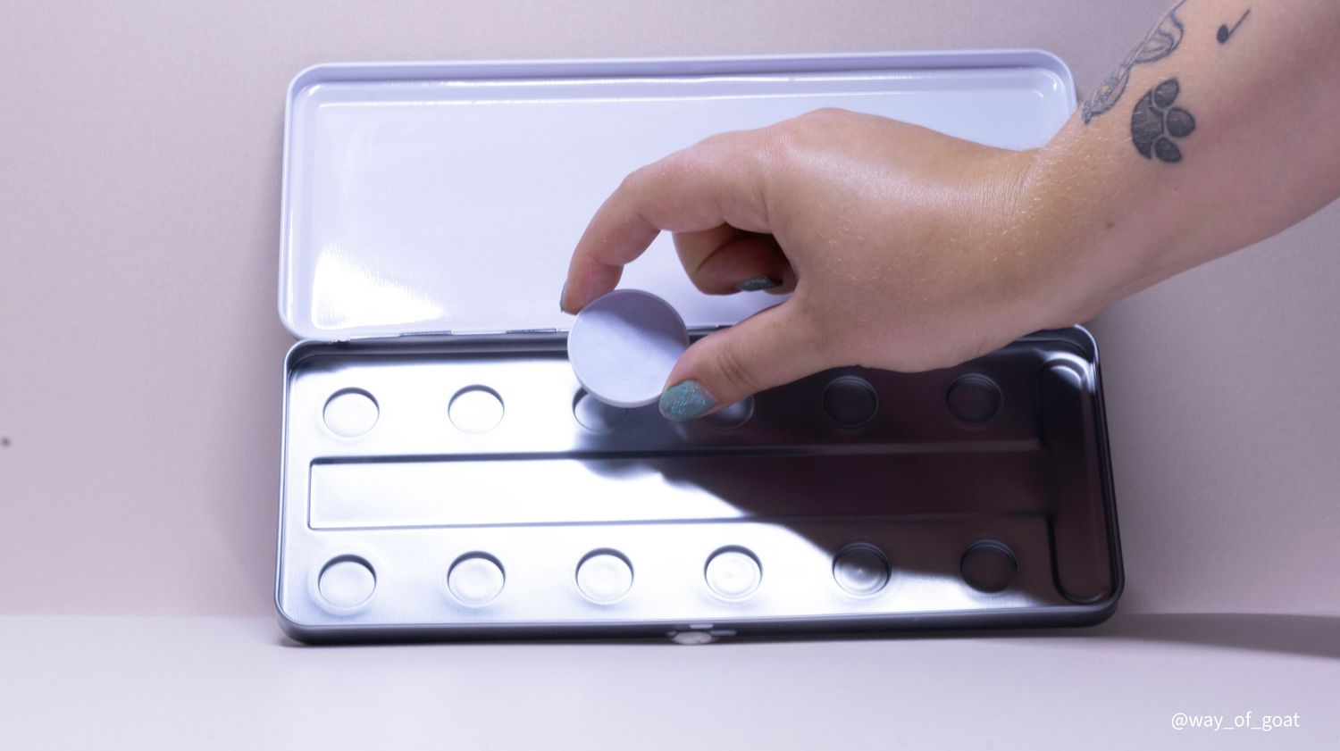 Palette de 12 vide sélection personnelle 