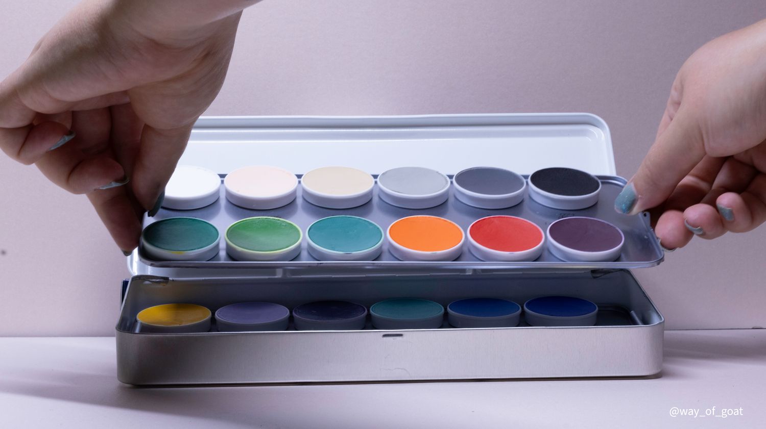 Palettes Aquacolor 24 couleurs